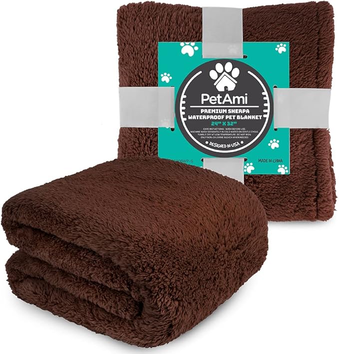 PetAmi Fluffy Waterproof Dog Blanket - Image 7