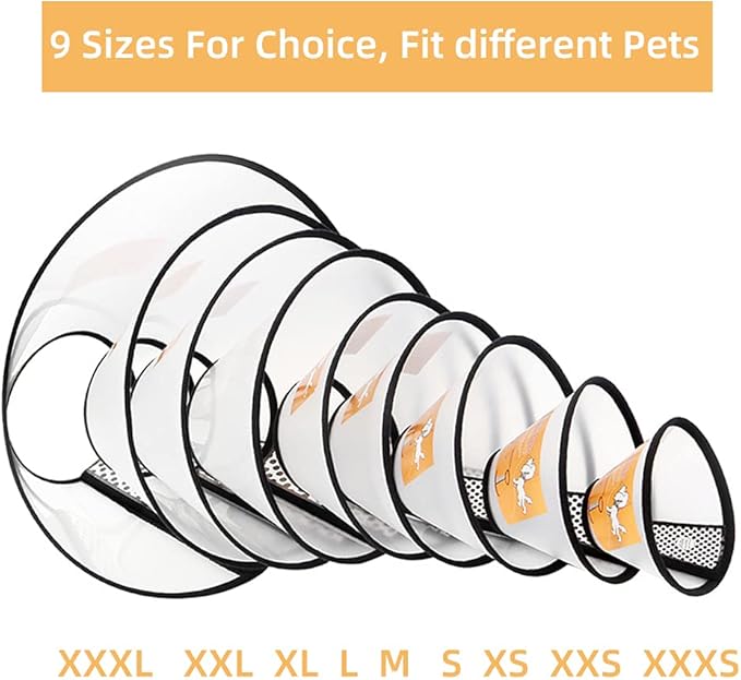 Plastic Pet Recovery Collars & Cones - Image 2
