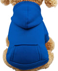 Jecikelon Winter Dog Hoodie Sweatshirts by Jecikelon