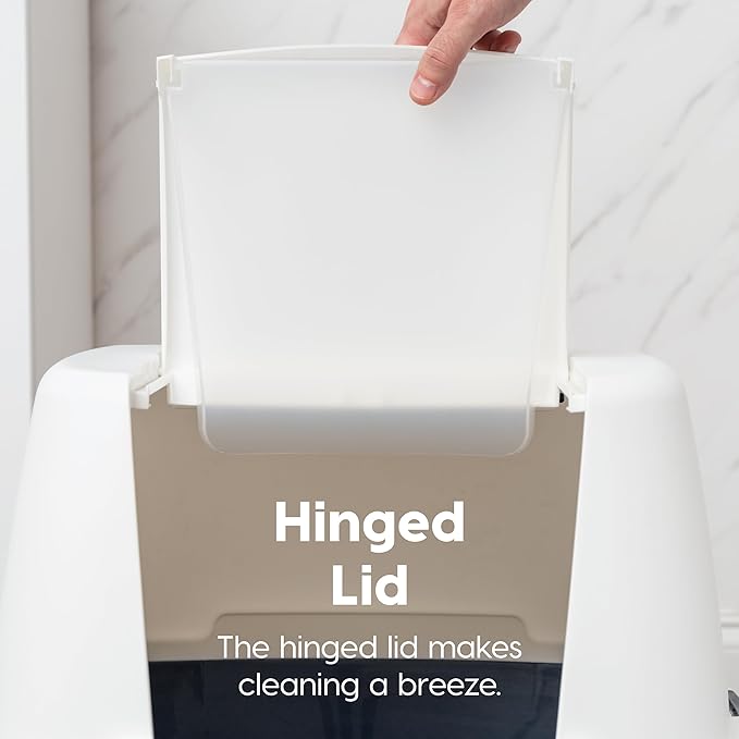 IRIS USA Cat Litter Box, Large Enclosure - Image 7