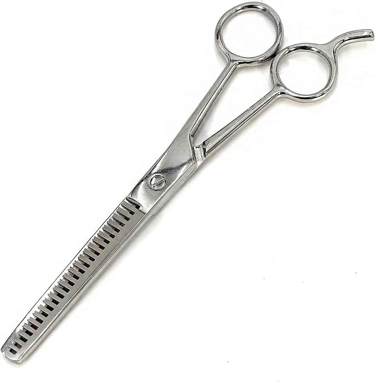 Jeffers Grooming Trim Kit 3 Piece Set - Stainless Steel Thinning Shears & Stripping Comb, Durable Leather Case With Belt Loop Flap, Portable Tools for Groomers, Farm Use or Routine Livestock