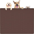 39.4"x29.5" Largest Pet Food Mat, Silicone Dog Mats by WelcometoULTIBE