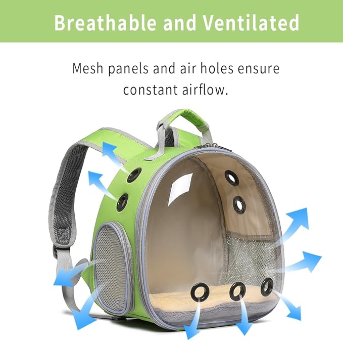 Bunny Carrier, Guinea Pig Carrier, Small Animal Carrier Backpack - Image 3