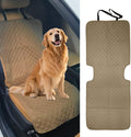 Dog Car Seat Cover, Scratch-Proof Front Seat Cover for Pets, Khaki