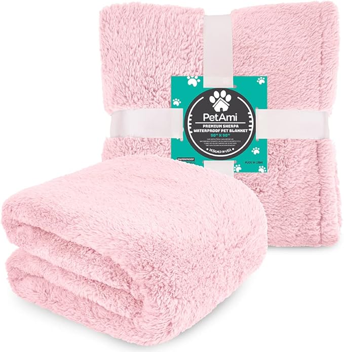 PetAmi Fluffy Waterproof Dog Blanket - Image 8