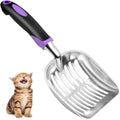 Cat Litter Scoop, Metal Cat Scooper, Rubber Handle Scoop, Sifting Shovel – by Showvigorismorethanjustabranditsalifestyle