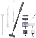 Carefree Fish 9IN1 Aquarium Cleaning Tools Long Handle Adjustable Length by CarefreeFish