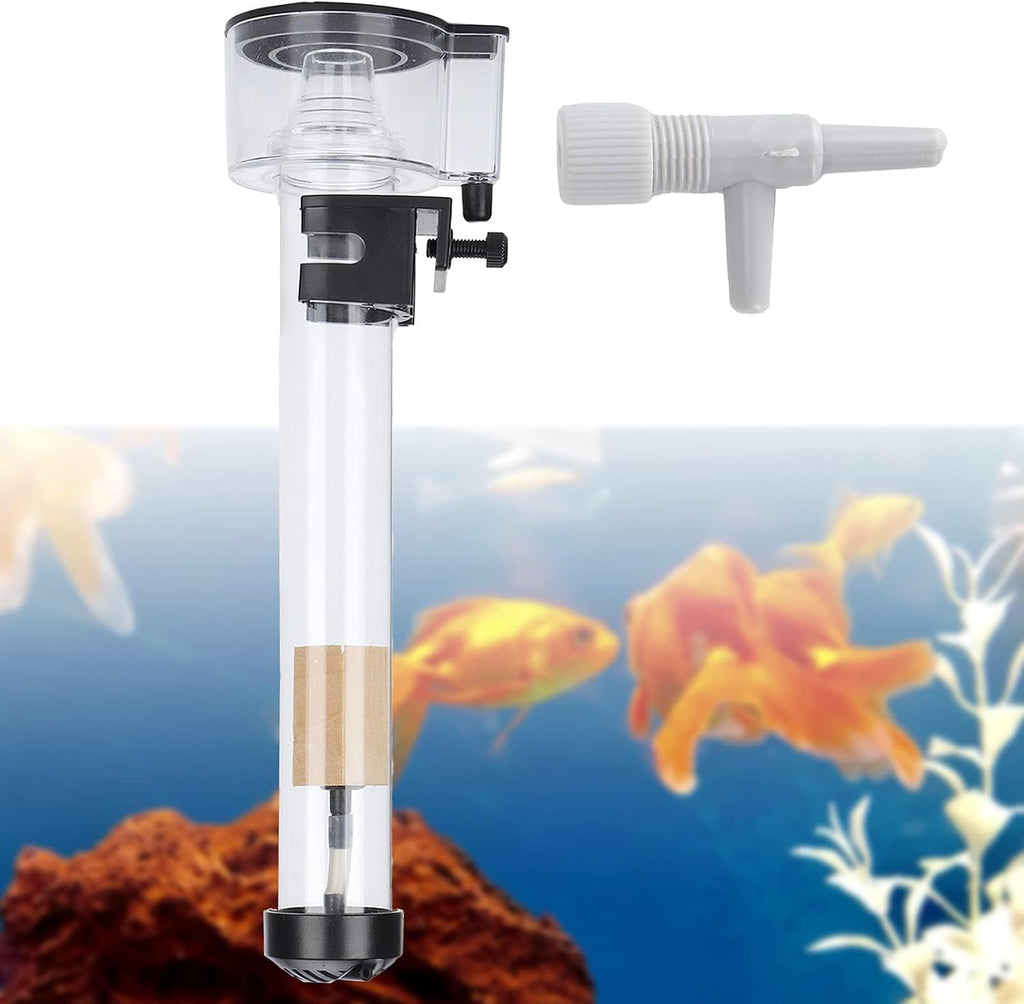 Aquarium Protein Skimmer Aquarium Protein Skimmer Oil Film Processor for Oil Removing Air Adjustment Accessories