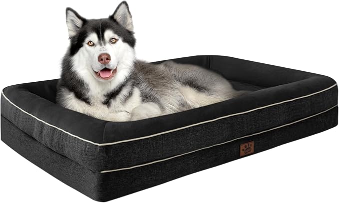 Waterproof Memory Foam Dog Beds by TaiBest