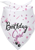 Dog Birthday Girl Happy Birthday Dog Bandana by Yishuliwu