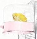 mini&moe Bird Bath for Cage, 4 in 1 Multifunction Birds House/Bath/Litter by MiniMoe