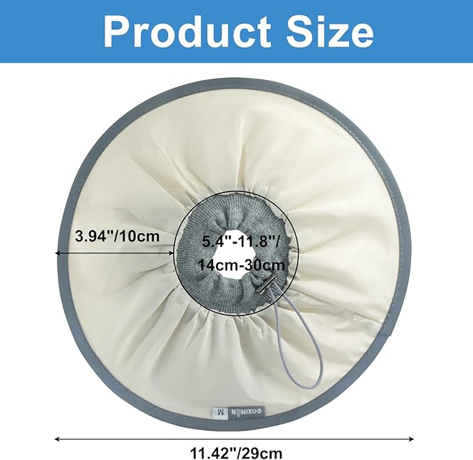 11.5 Inch Adjustable Elizabethan Collar - Image 3
