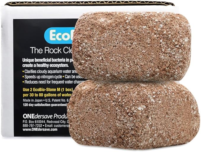 Aquarium Stone for Natural Water Clarification and Odor Removal Featuring by EcoBio-Block