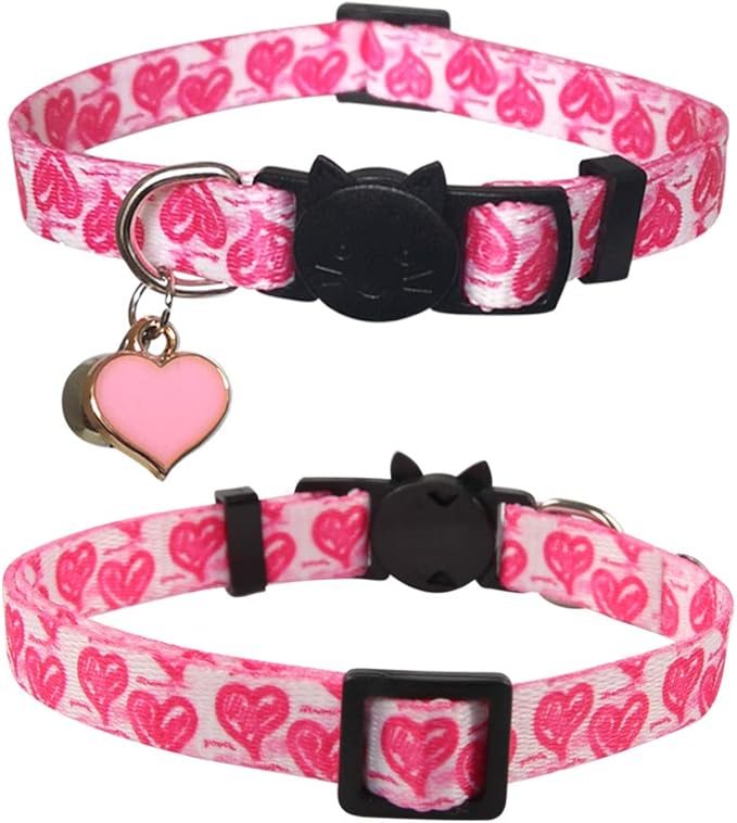 3 Pack Valentine's Day Cat Collar - Image 4