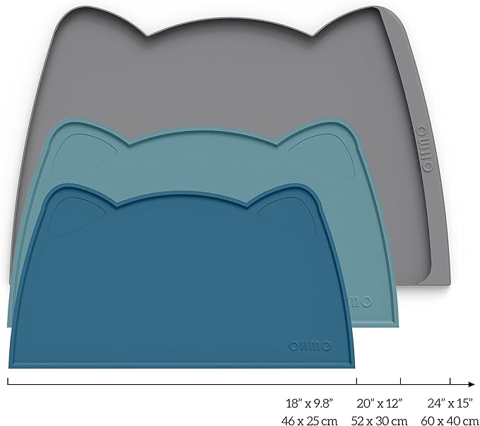 OHMO - Cat Food Mat, Silicone Pet Feeding Mat - Image 2