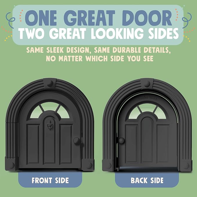 Purrfect Portal Meow Manor® Cat Door Interior Door - Image 5