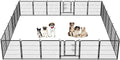 BestPet | Dog Playpen | 32 Inch, 24 Panels | Heavy Duty Metal Pet Exercise Pen by BestPet