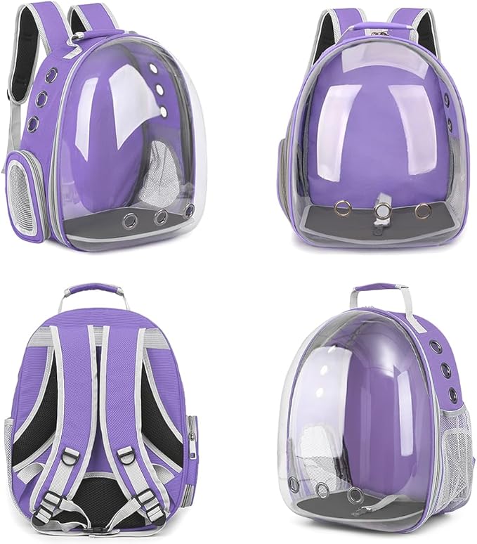 Pet Backpack Carrier, Bubble Backpack Cat Carrier, Pets and Small Dogs - Image 6