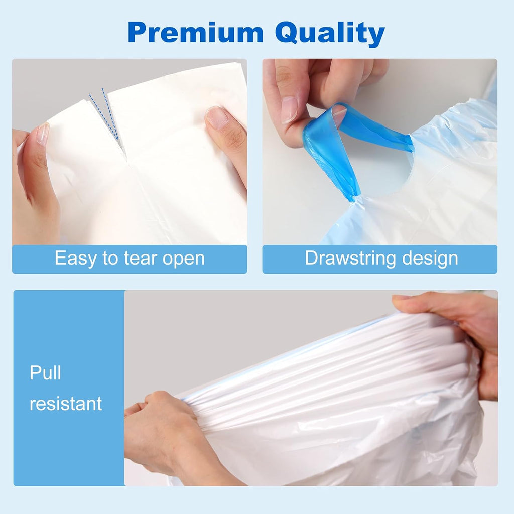 100 Count Litter Box Liners for Litter Robot 4 and 3 Waste Bags