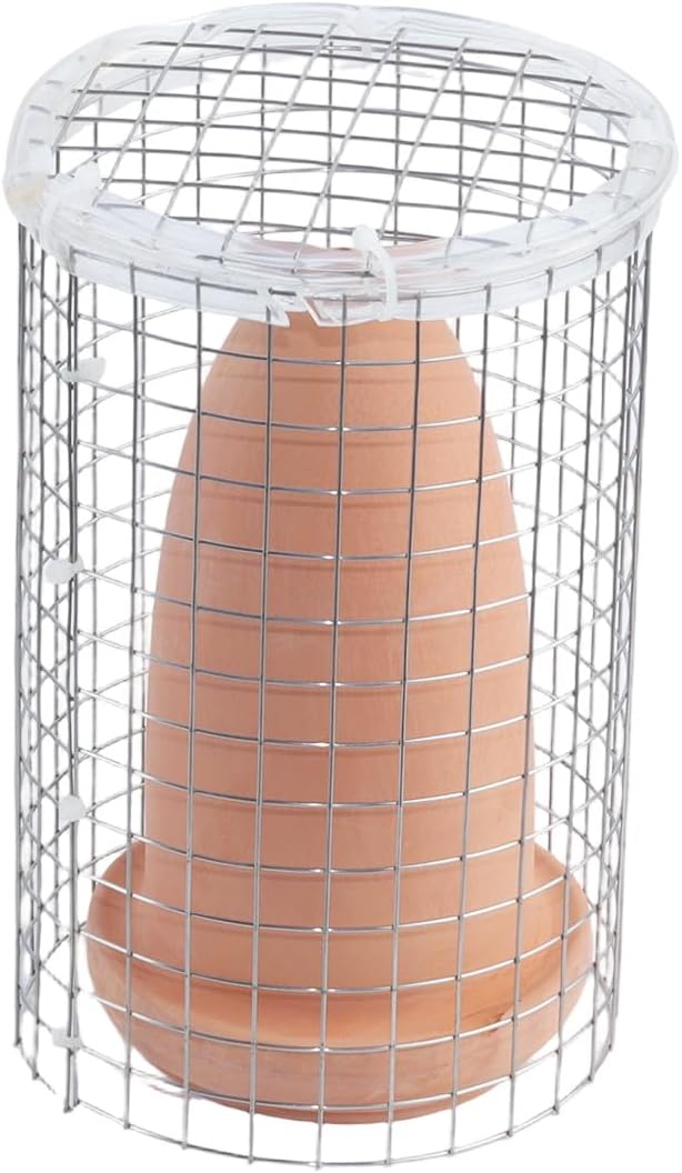 Saim Ceramic Breeding Cone with Isolation Net for Discus Fish Angelfish