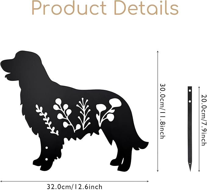 Dog Garden Stake - Image 2