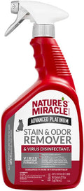 Nature's Miracle Advanced Platinum Cat Stain & Odor Remover, 32 oz
