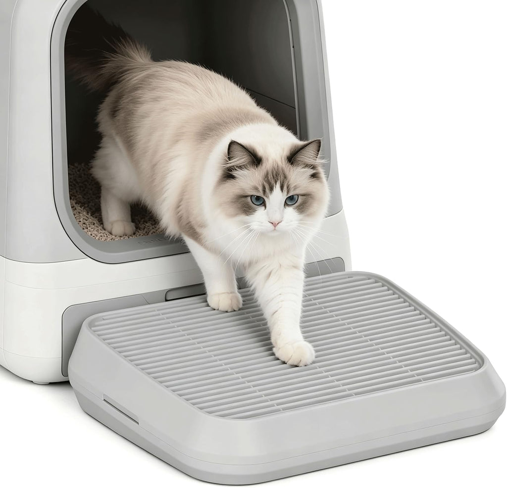 Litter Box Step for Cat - Litter Box Ramp with Filter Function