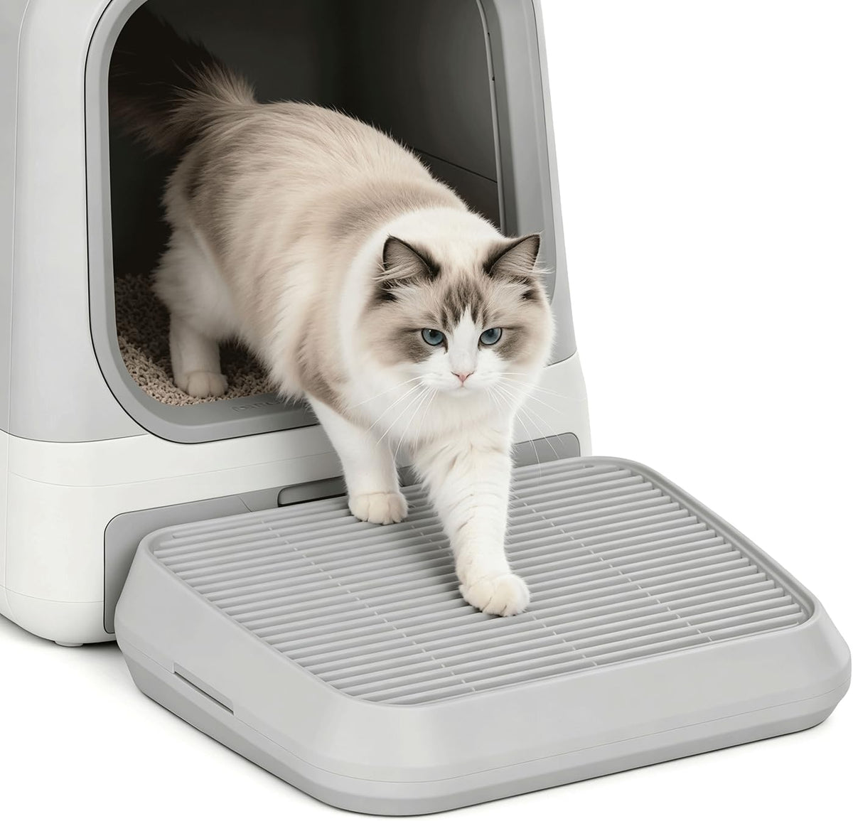 Litter Box Step for Cat - Litter Box Ramp with Filter Function