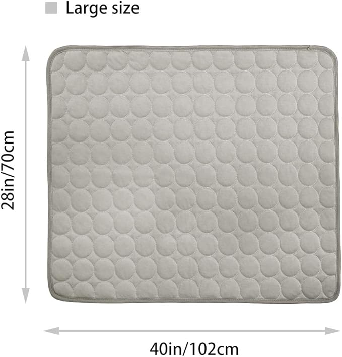 Washable Dog Cooling Mat Ice Silk Cooling Mat - Image 3