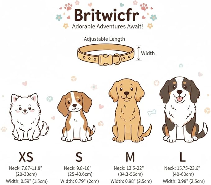 St. Patrick's Day Dog Collar, Cute Dog Collar - Image 5