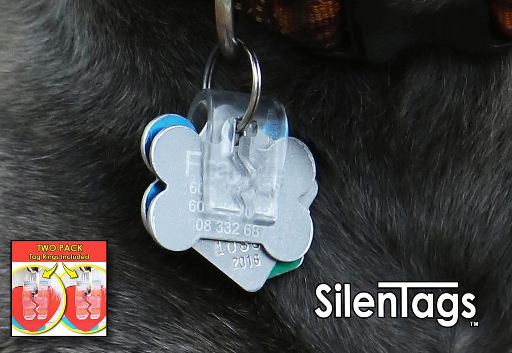 Pet Tag Silencer (Clear Two Pack)