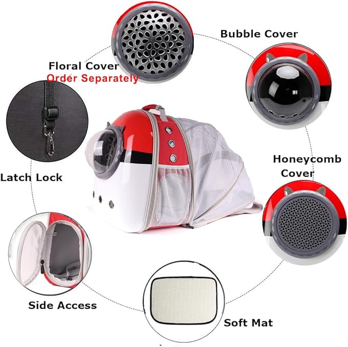 Back Expandable Cat Carrier Backpack - Image 3