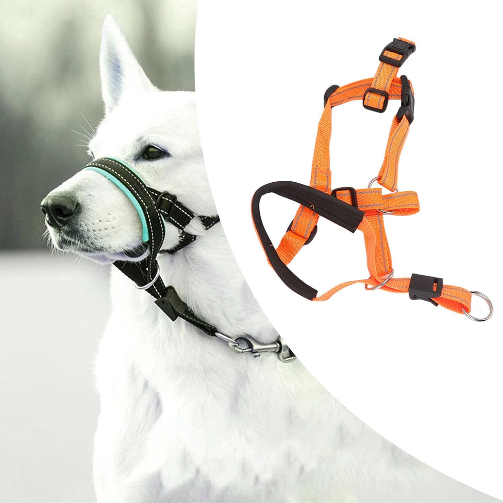 Fdit Dog Headcollar No Pull, Safety Strap, Breathable Fit
