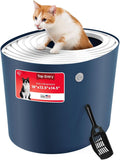 IRIS USA Cat Litter Box, Large Top Entry by IRISUSA