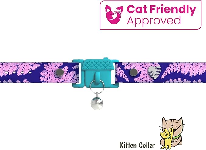 Kittyrama Botanicals Fern Kitten Collar. Award Winning. Hypoallergenic - Image 2