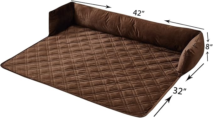 Brilliant Sunshine Premium Calming Dog Bed Mat, Silky Velvet, Removable - Image 3