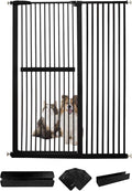 Lumizone Extra Tall Cat Gate 61.02" High Pressure Mounted Extra Wide by Lumizone