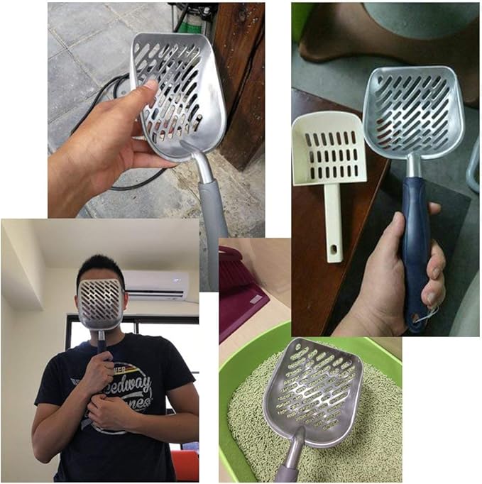 Non-Stick Metal Cat Litter Scoop - Image 7