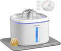 Cat Water Fountain, 84oz/2.5L Pet Cat Fountain – Ultra Quiet Upgraded Automatic by AIAUON