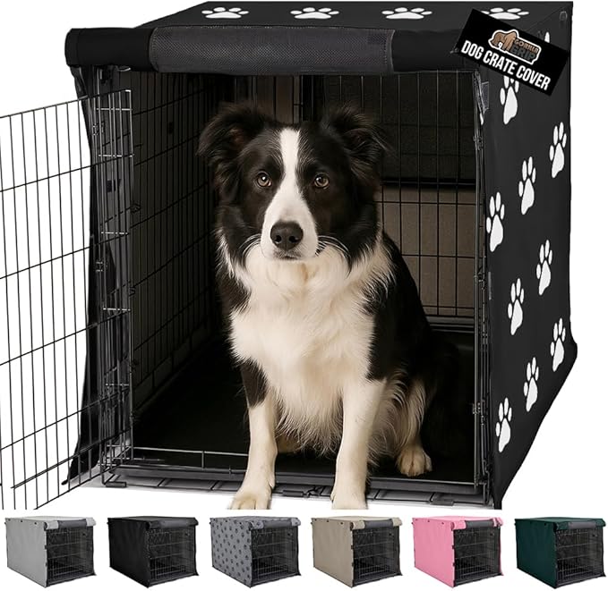 GORILLA GRIP Dog Crate Covers Compatible by GorillaGrip