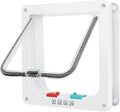 Lessmon Cat Door, M, 4-Way Lock, Outer Size 7.48x7.87x2.16in