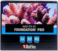 Red Sea Reef Foundation Pro Test Kit - Accurate Calcium, Alkalinity & Magnesium Testing for Saltwater Aquariums - 75 Tests, Easy-to-Use
