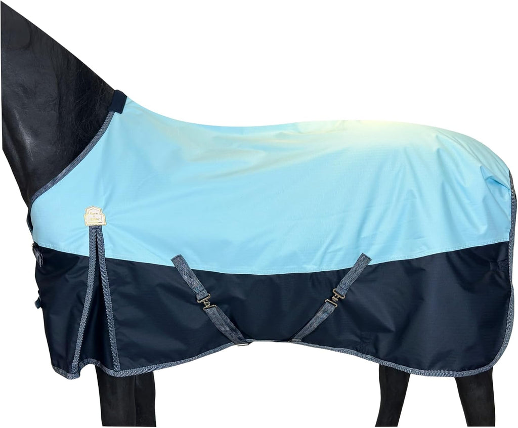 BARN & STABLE 600Denier 3000mm/3000mvp Super Waterproof & Breathable Horse Blankets for Winter with 200g Fill