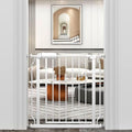 WAOWAO Baby Gate 29.13-33.82" Extra Wide Pressure Mounted Walk Through Swing by WAOWAOBABYSAFETYPRODUCTS