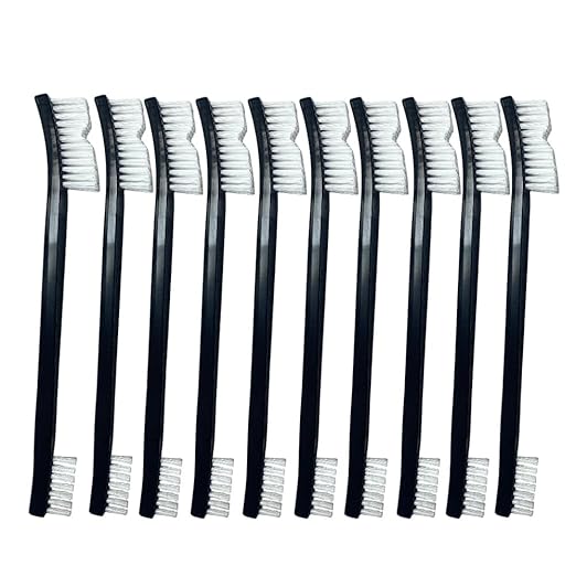 10 Nylon Brushes for Sneakers, Aquariums & Electronics – Non-Scratch, Includes by Unknown