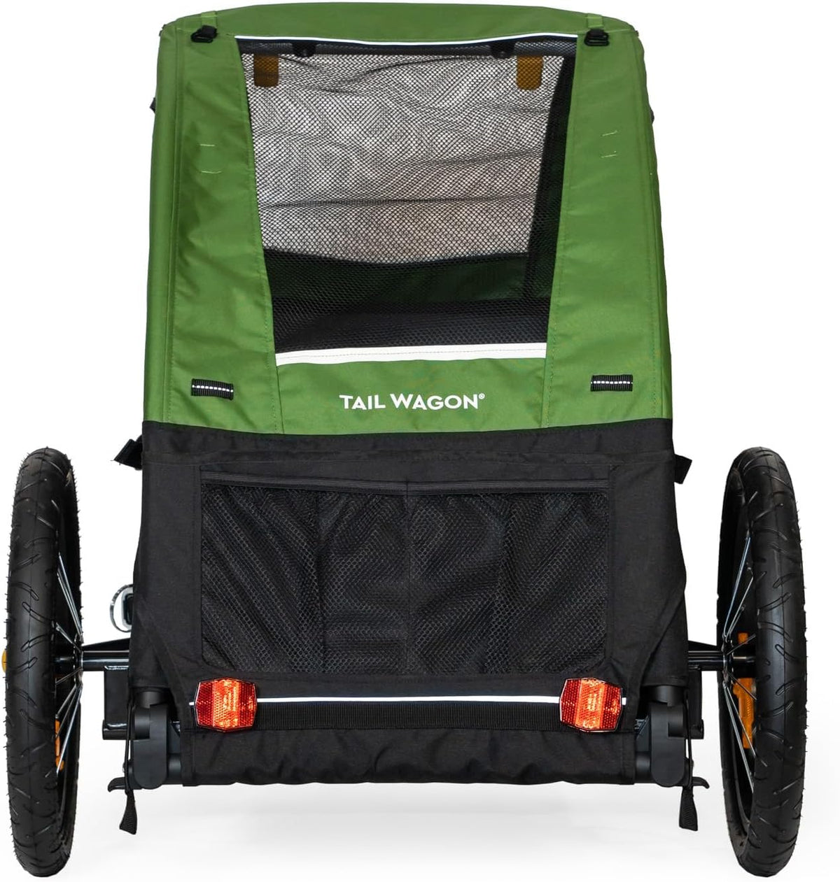 Burley Tail Wagon | Lightweight Dog Bike Trailer with Mesh Windows, Removable Floor & Low-Clearance Entry