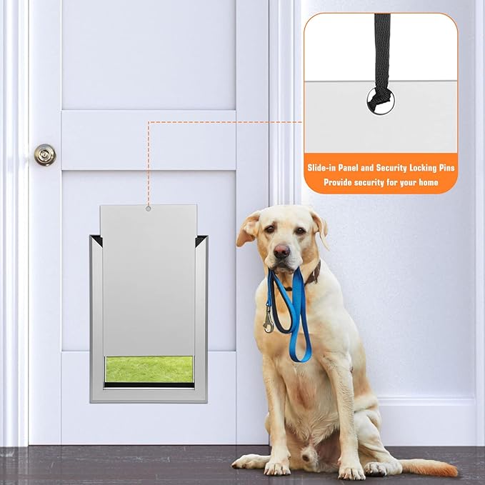 Ownpets Aluminum Large Dog Door, Pet Door - Image 6