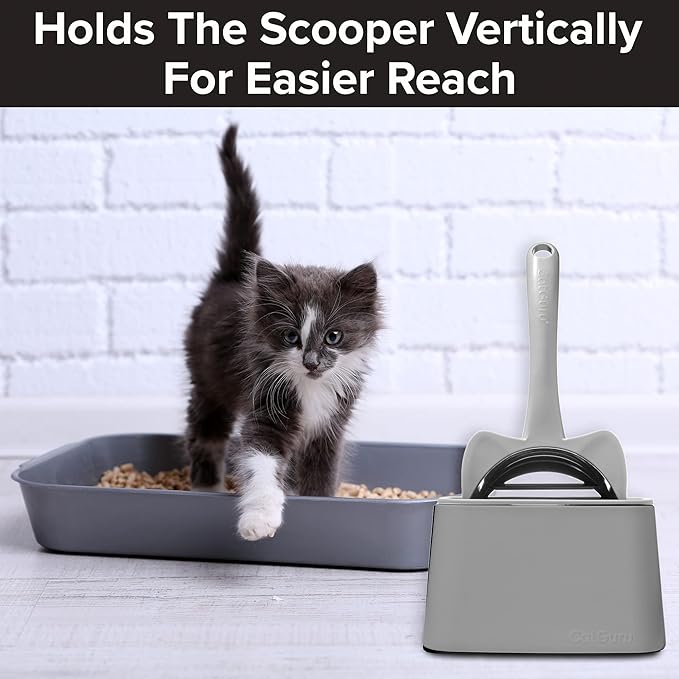 CatGuru Premium Cat Litter Scoop Holder – Heavy-Duty Scooper Storage Caddy - Image 6