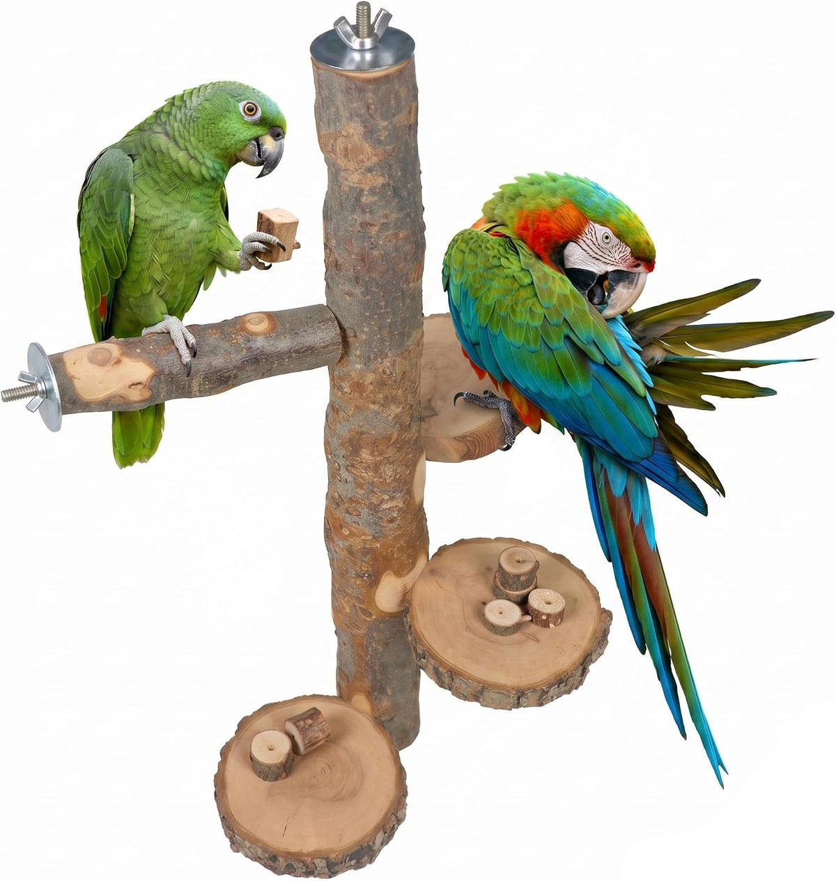 YKD Chinchilla Large Hanging Wooden Rotating Platform