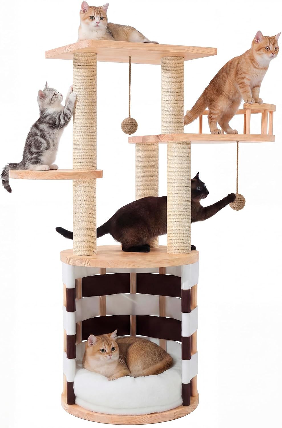 YITAHOME Tall Cactus Cat Tree